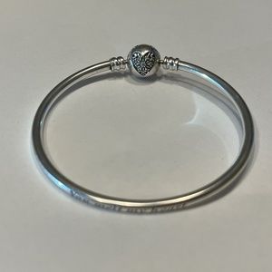 Pandora Retired Heart of Winter Bangle
